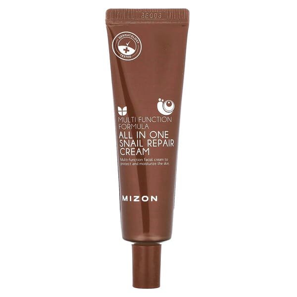 1-107.jpg Mizon, All in One Snail Repair Cream, 1.18 fl oz (35 ml) - Image 1