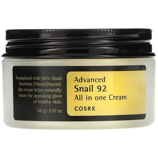 CosRx, Advanced Snail 92, All in One Cream, 3.52 oz (100 g) - Image 1