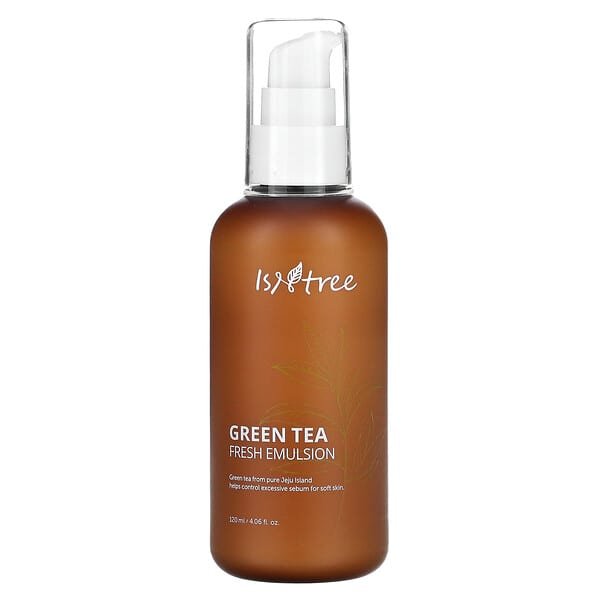 1-173.jpg ISNtree, Green Tea Fresh Emulsion, 4.06 fl oz (120 ml) - Image 1