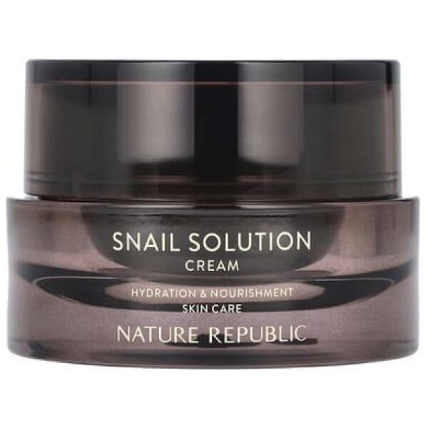 Nature Republic, Snail Solution Cream, 1.75 fl oz (52 ml) - Image 1