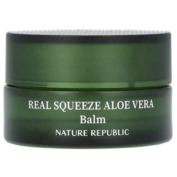 Nature Republic, Real Squeeze Aloe Vera Balm, 0.88 oz (25 g) - Image 1
