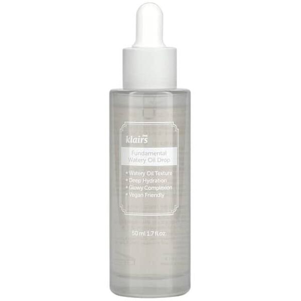 Dear, Klairs, Fundamental Watery Oil Drop, 1.7 fl oz (50 ml) - Image 1