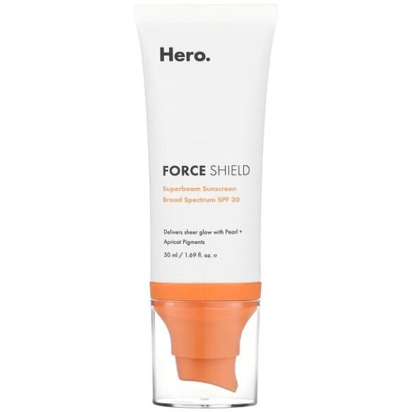 Hero Cosmetics, Force Shield, Superbeam Sunscreen, SPF 30, 1.69 fl oz (50 ml) - Image 1
