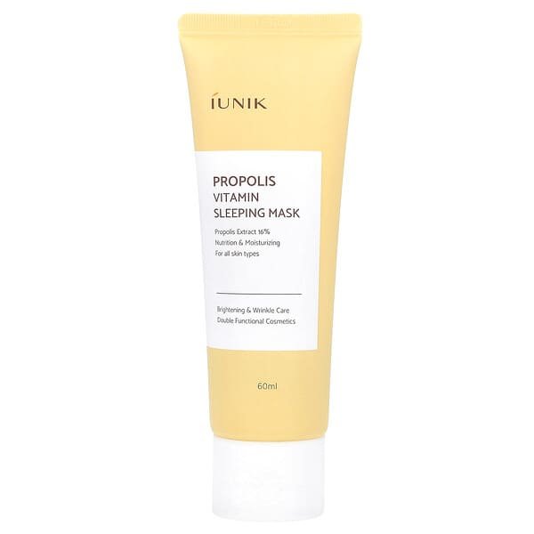 1-276.jpg iUNIK, Propolis Vitamin Sleeping Beauty Mask, 60 ml - Image 1