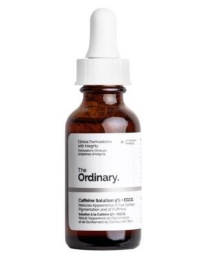 The Ordinary Caffeine Solution 5% & EGCG Water Based Eye Serum Undereye Puffiness & Pigmentation 30ml