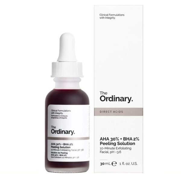 The Ordinary AHA 30% & BHA 2% Peeling Solution For Brighter Skin 30ml - Image 3