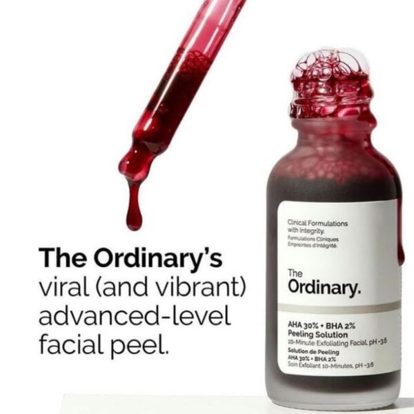 The Ordinary AHA 30% & BHA 2% Peeling Solution For Brighter Skin 30ml - Image 7