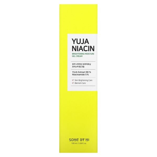 SOME BY MI, Yuja Niacin, Brightening Moisture Gel Cream, 3.38 oz (100 ml) - Image 2
