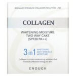 Enough, Collagen, Whitening Moisture Two Way Cake, SPF 28 PA++, #21, 26 g - Image 2