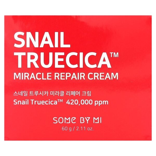 SOME BY MI, Snail Truecica, Miracle Repair Cream, 2.11 oz (60 g) - Image 2