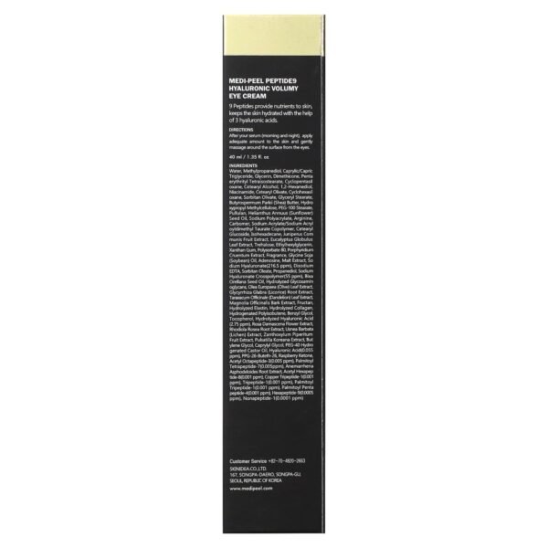 Medi-Peel, Peptide 9 Balance, Hyaluronic Volumy Eye Cream, 1.35 fl oz (40 ml) - Image 3