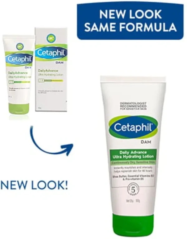 Cetaphil Dam Daily Advance Ultra Hydrating Lotion (100g Each)- Pack of 2 - Image 2