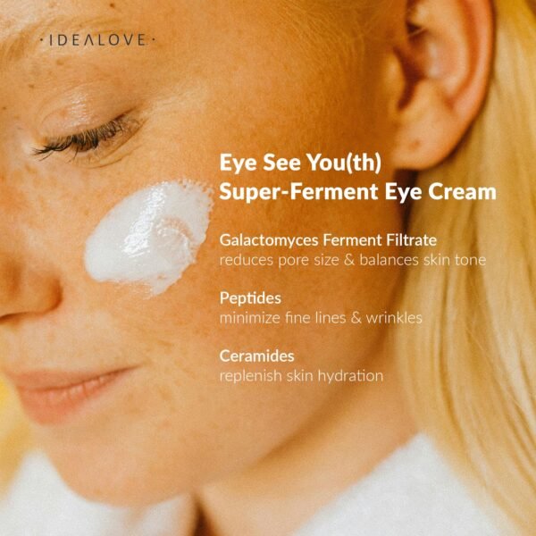 Idealove, Eye See You(th), Super-Ferment Eye Cream, 1.05 oz (30 g) - Image 6