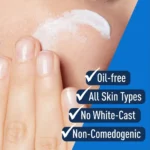 CeraVe AM Facial Moisturizing Lotion SPF 25 is a daytime facial moisturizer formulated for normal to dry skin.  It contains hyaluronic acid, provides UV protection, and incorporates ceramides.  This non-comedogenic, oil-free, and fragrance-free lotion is available in a 1.75 oz (52 mL) size. - Image 3