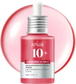 ANUA 10% Niacinamide+ 4% Tranexamic Acid Serum, Ceramide, Hyaluronic Acid, Vitamin B12 Natural color, Korean Glass Skin, Fragrance-Free, Korean Skincare, 30ml /1.01 fl.oz.