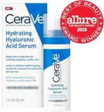 CeraVe Hyaluronic Acid Face Serum | 2 Pack, 1 oz each | Hydrating Serum for Face with Vitamin B5 | For Normal to Dry Skin | Paraben & Fragrance Free : Pack of 2 - Image 2