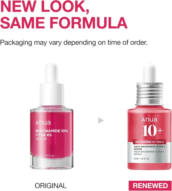 ANUA 10% Niacinamide+ 4% Tranexamic Acid Serum, Ceramide, Hyaluronic Acid, Vitamin B12 Natural color, Korean Glass Skin, Fragrance-Free, Korean Skincare, 30ml /1.01 fl.oz. - Image 2