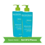Bioderma Sebium Foaming Gel for Oily Skin -500 ml -Twin Pack