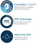 CeraVe Moisturizing Cream 453g Daily Face And Body Moisturizer - Pack Of 1 - Image 2