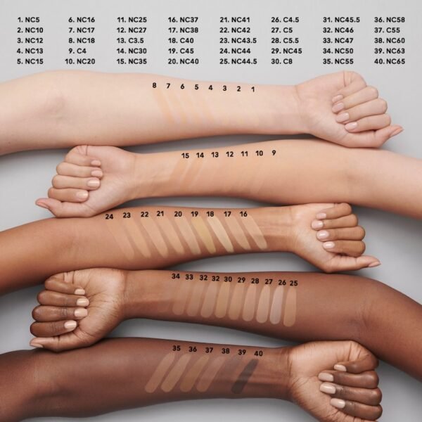 Mac Studio Fix Fluid SPF 15 24HR Matte Foundation + Oil Control C5 - Image 4